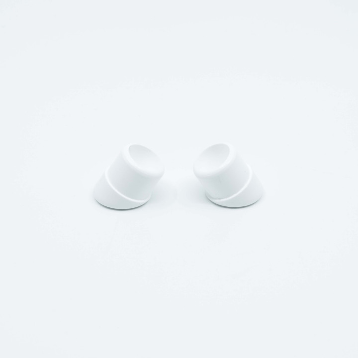 Ändplugg, vinklad invändigt rörskydd