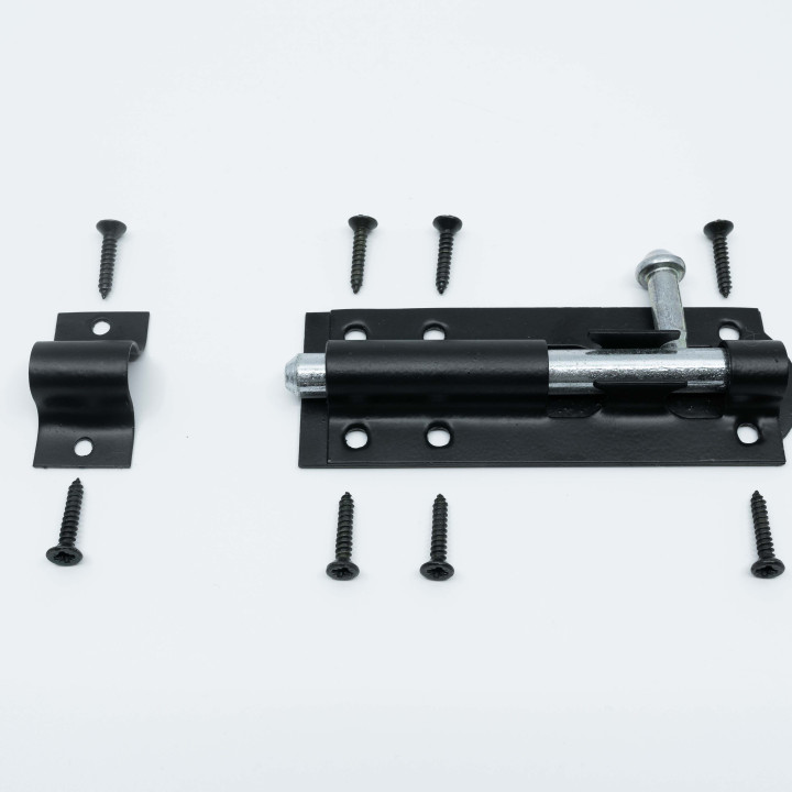 Hasp, skjutregel