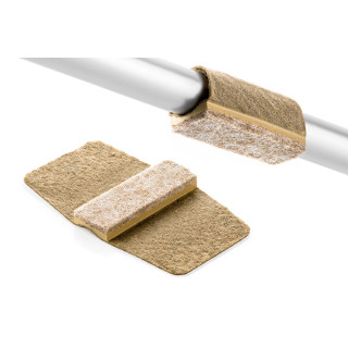 Möbeltass, rörskydd i filt, för liggande rör, Wrap Around