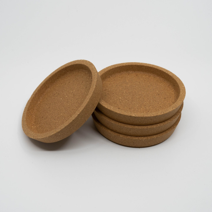 Korkunderlägg, undvik brännmärken på bord och köksbänk