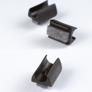 Knotter til stolben med filt 