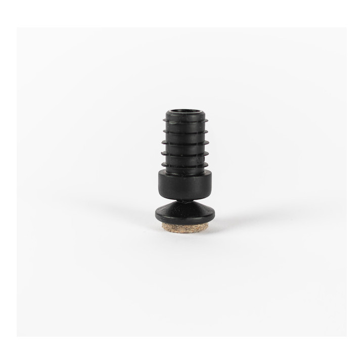 Chair Leg Caps, Flexible Angle, Inside Furniture Pads with Felt