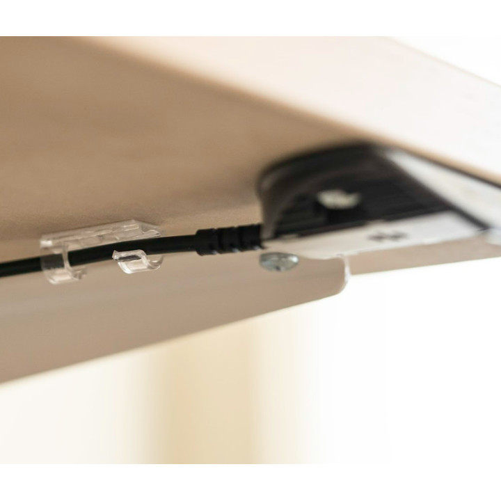 Selvklæbende kabelclips, lille størrelse