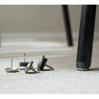 Metall-Stuhlgleiter für Möbel auf Teppichböden