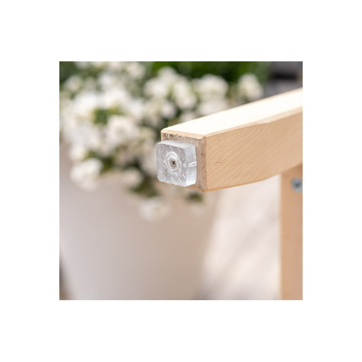 Anti Slip Transparent Furniture Pads, In Rubber with Screw