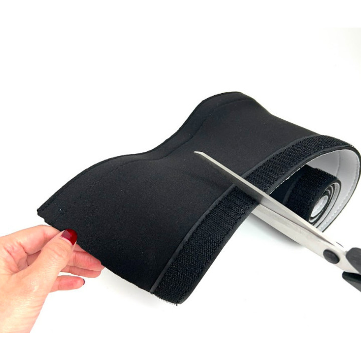 Kabelhållare skrivbord med kardborreband