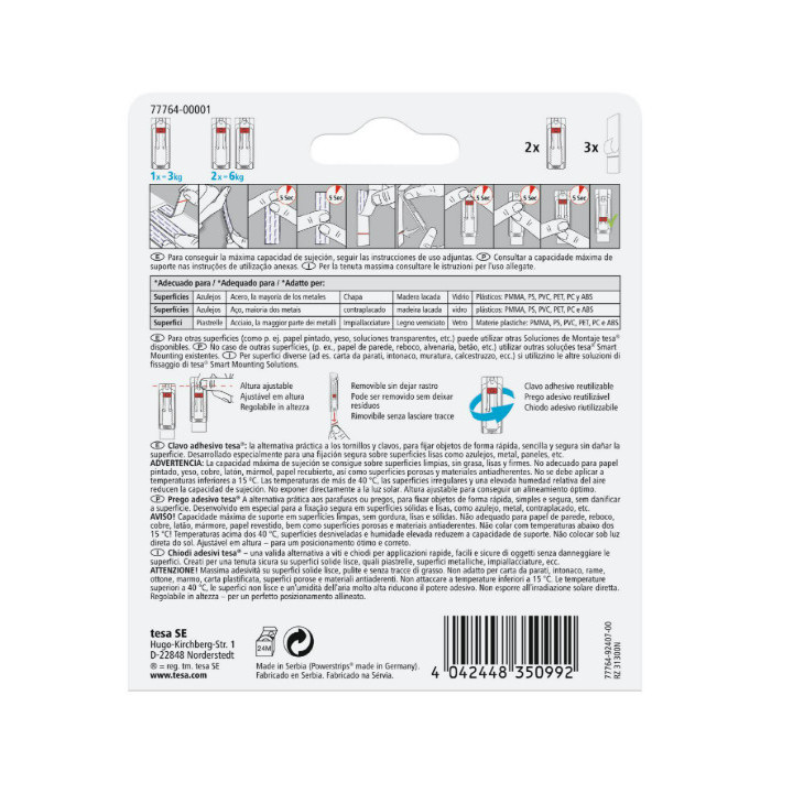 Selvklebende bildehenger