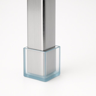 Fyrkantigt rörskydd, utvändigt i silikon