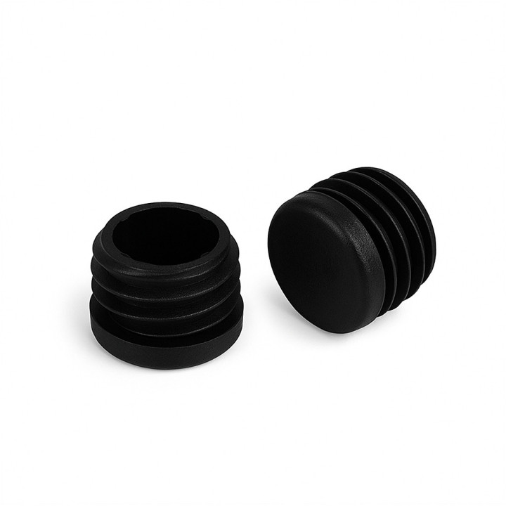 Chair Leg Caps, Inside, Round in Plastic, Multiple Colors