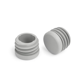 Plastknotter, innvendig og rund