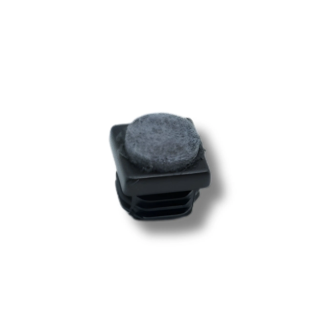 Invändigt fyrkantigt rörskydd med filt