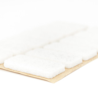 Felt Chair Pads, Self Adhesive Pads in Squared shape for all kind of Furniture