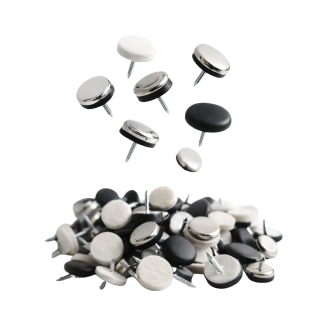 Möbeltassar med spik.