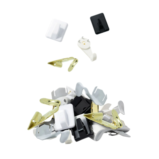 Tavelkrokar betong för smidig montering av tavlor i betong