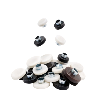 Filzgleiter mit Nieten