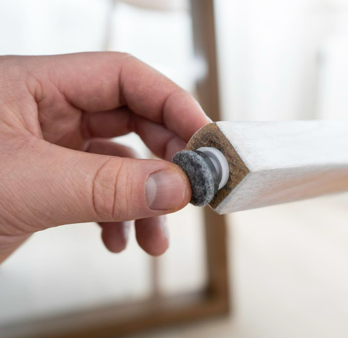 Möbelpads, wiederverwendbar für Hartholzböden