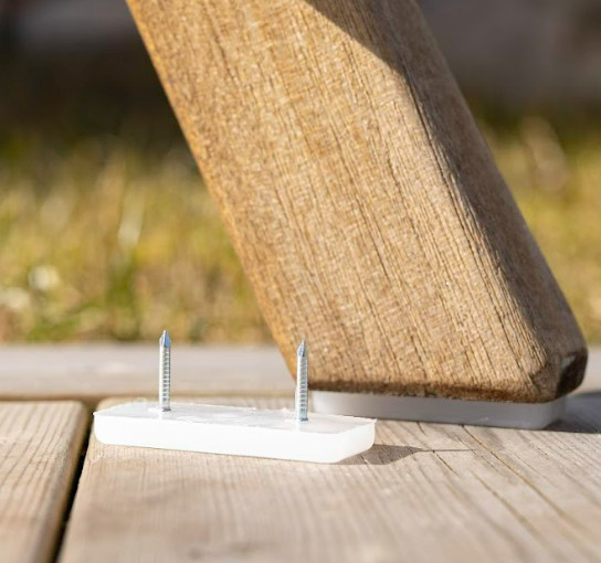 Stuhlgleiter für Außen- und Terrassenmöbel