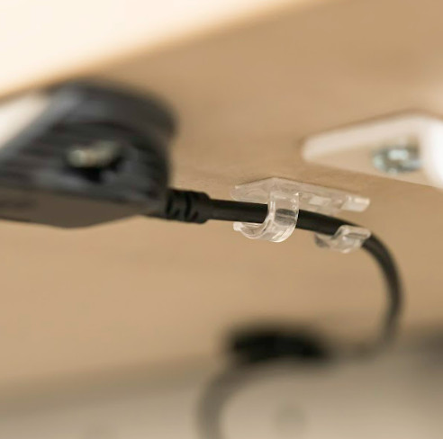 Kabelklemmen selbstklebend, kleine Größe