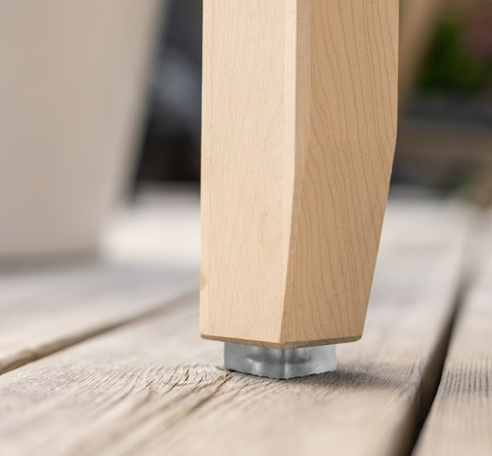 Anti-Rutsch-Möbelauflagen, transparent, aus Gummi mit Schraube